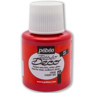 Pebeo 83 Cerise Deco 110 ml Mat Tüm Yüzey Boyası
