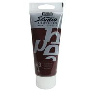 Pebeo 831-63 Terra Rossa 100 ML Studio Akrilik Boya