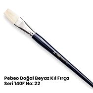 Pebeo Beyaz Kıl Seri:140F/22 Yağlı Ve Akrilik Boya Fırçası
