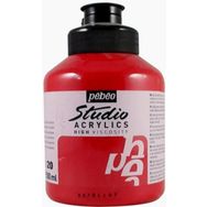 Pebeo Studio No:20 Quinacridone Scarlet 500ml Akrilik Boya