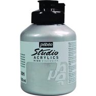 Pebeo Studio No:351 Silver 500 ML Akrilik Boya