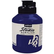 Pebeo Studio No:47 Dark Cobalt Violet 500ml Akrilik Boya