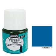 Pebeo Vitrail 37 Cobalt Blue 45 ml Cam Boyası