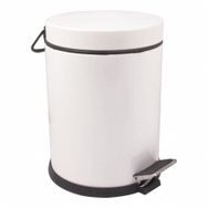 Pedallı Beyaz 3 Litre Çöp Kovası