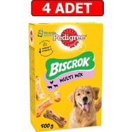 Pedigree 4x500 gr Biscrok Multi Mix Köpek Ödül Bisküvisi