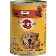 Pedigree 6x400 gr Sığır Etli Yetişkin Köpek Konservesi