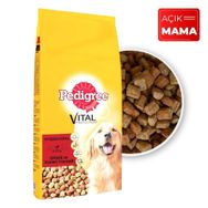 Pedigree Biftekli ve Kümes Hayvanlı 1 kg Açık Köpek Maması
