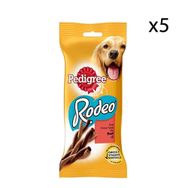 Pedigree Rodeo Biftekli 5x70 gr Köpek Ödülü