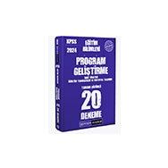 Pegem Akademi 2024 KPSS Eğitim Bilimleri Program Geliştirme 20 Deneme