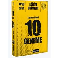 Pegem Akademi 2024 KPSS Eğitim Bilimleri Tamamı Çözümlü 10 Deneme