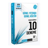 Pegem Akademi 2024 KPSS Genel Yetenek Genel Kültür Ortaöğretim Tamamı Çözümlü 10 Deneme