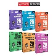 PEGEM AKADEMİ KPSS 2025 Eğitim Bilimleri 6.Kitap 120 Deneme