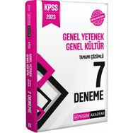Pegem Akademi Yayıncılık 2023 KPSS Genel Yetenek Genel Kültür Tamamı Çözümlü 7 Deneme