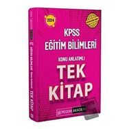 Pegem Akademi Yayıncılık 2024 KPSS Eğitim Bilimleri Konu Anlatımlı Tek Kitap