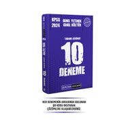 Pegem Akademi Yayıncılık 2024 KPSS Genel Yetenek Genel Kültür Tamamı Çözümlü 10 Deneme
