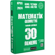 Pegem Yayınları - 2024 KPSS Genel Kültür Genel Yetenek Matematik Geometri 30 Deneme