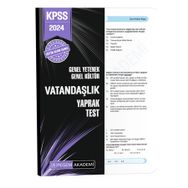 Pegem Yayınları 2024 KPSS Genel Yetenek Genel Kültür Vatandaşlık Yaprak Test