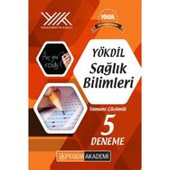Pegem Yayınları YÖKDİL Sağlık Bilimleri Tamamı Çözümlü 5 Deneme