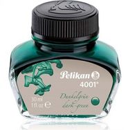 Pelikan 4001 30 ml Koyu Yeşil Şişe Dolma Kalem Mürekkep