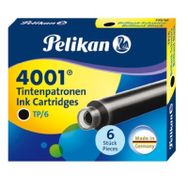 Pelikan 4001-301218 6'lı Siyah Dolmakalem Tüpü