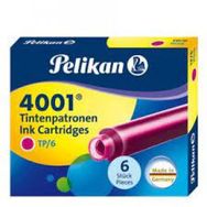 Pelikan 4001 6 lı Pembe Dolma Kalem Kartuşu