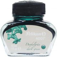 Pelikan 4001 62.5 ml Koyu Yeşil Şişe Dolma Kalem Mürekkep