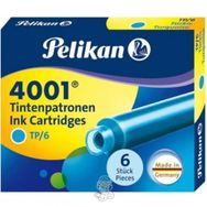 Pelikan 4001 Kartuşu Küçük Turkuvaz 6'lı Dolma Kalem