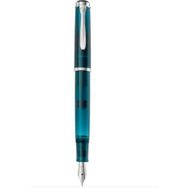 Pelikan 802390 Klasik Seri Special Edition M205 Aquamarine Dolma Kalem - F Uç