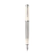 Pelikan M405 Souveraen Gümüş Beyaz Dolma Kalem