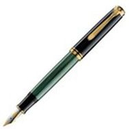 Pelikan M800 Yeşil Siyah Dolma Kalem