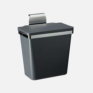 Pelikan Metal Askılı Plastik Antrasit 11 lt Çöp Kovası
