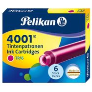 Pelikan TP6X Pembe Dolma Kalem Kartuşu