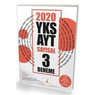 Pelikan Yayınları 2020 YKS AYT Sayısal 3 Deneme Sınavı