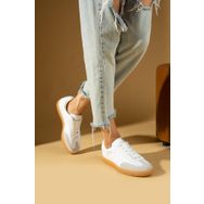 Pembe Potin 001-1007-24Z Beyaz Kadın Sneaker Ayakkabı