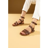 Pembe Potin 51-850-24 Taba Kadın Sandalet