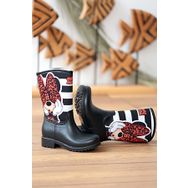 Pembe Potin Ç020203 Siyah Kız Çocuk Bot