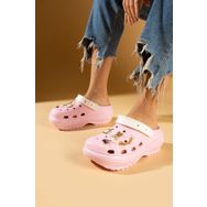 Pembe Potin DNZ602-24 Pembe Kadın Sandalet
