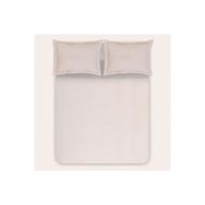 Penelope Lia Serisi 240x220 cm Gri Pamuk Saten Nevresim Seti