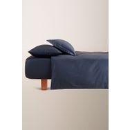 Penelope Lia Serisi 240x220 cm Lacivert Pamuk Saten Nevresim Seti