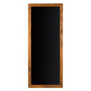Penguen LYT052-S 45x110 cm Doğal Ahşap Çerçeve Duvara Monte Kara Tahta
