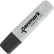 Penmark HS-505-18 Metalik Simli Gümüş Fosforlu Kalem