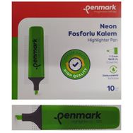 Penmark Neon Yeşil Renk 10 Adet Fosforlu Kalem