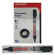 Penmark Siyah Renk 12 Adet Permanent Marker Koli Kalemi