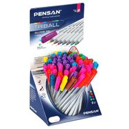 Pensan 01003 Triball 1 mm Renkli 60'lı Tükenmez Kalem