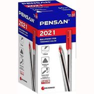 Pensan 1.0 Üçgen Kırmızı Tr-23 Tükenmez Kalem
