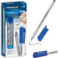 Pensan 1003 Triball 1.0 mm Bilye Uç Turkuaz 12'li Tükenmez Kalem