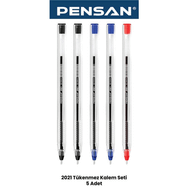 Pensan 2021 5 Adet Tükenmez Kalem Seti