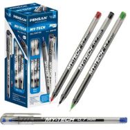 Pensan 2240 My Tech 0.7 mm İğne Uç Siyah 25'li Tükenmez Kalem
