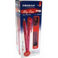 Pensan 2250 MY-Tech 1.0 mm Kırmızı 25'li Tükenmez Kalem