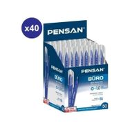 Pensan 2270 Mavi Büro 1 mm 2.000 Adet 50'li 40 Kutu 1 Koli Tükenmez Kalem